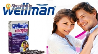 Vitabiotics: vitamīni Wellman® conception!