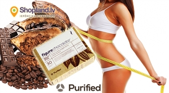 Purified: Figure Chocolate N30 - uztura bagātinātājs melnajā šokolādē svara kontrolei un vielmaiņai