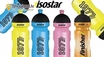 Dažāda tilpuma ISOSTAR sporta pudeles